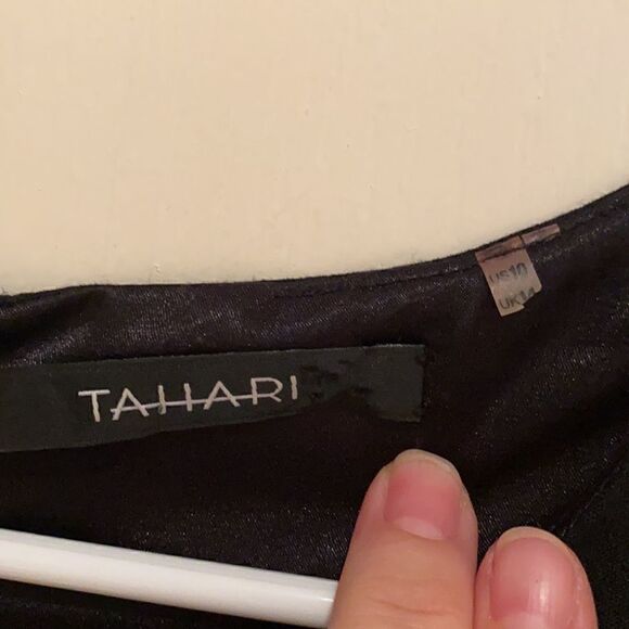 Tahari Black cocktail dress 10 - Picture 2 of 3